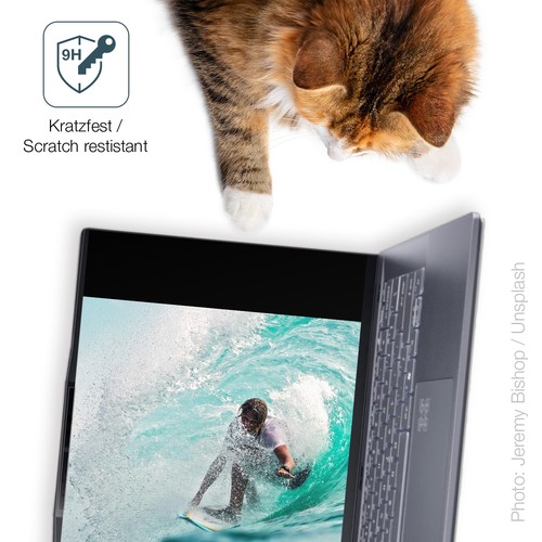 2x Protection ecrán pour Acer Swift AI 14 SF14-11 mat Verre souple Film - Photo 3/7