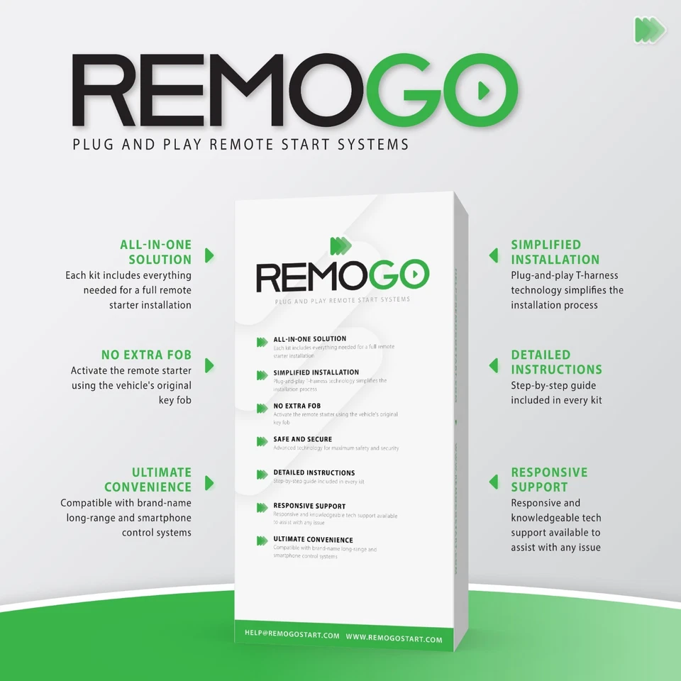 REMOGO Remote Starter | 2015-2023 Chevy Silverado & Sierra 1500/2500/3500 | Key Foto 3 de 4