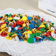 100x Gwoździe ryżowe 10mm Długopisy do deski kreślarskiej Cele do rysowania Zeszyty Pomiarowe Nowe