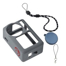 Silicone Protective Cover Dustproof Case for Action 5 Professional with Lanyard