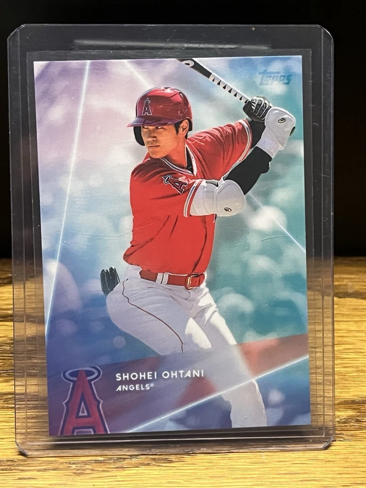 2020 Topps x Steve Aoki Shohei Ohtani #84 Rainbow Foil Los Angeles Angels - Image 2 of 3