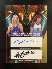 2024 Leaf Futures - Cameron Brink/Kamilla Cardoso #DD-5 Double Down Auto 5/15