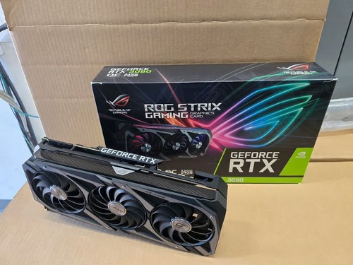 NVIDIA GeForce RTX 3090 SUPER: Onuitgebrachte grafische kaart afgebeeld