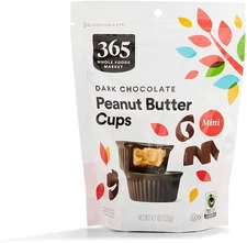 (Free Duty Tax) 365 by Whole Foods Market, Mini Dark Chocolate Peanut Butter
