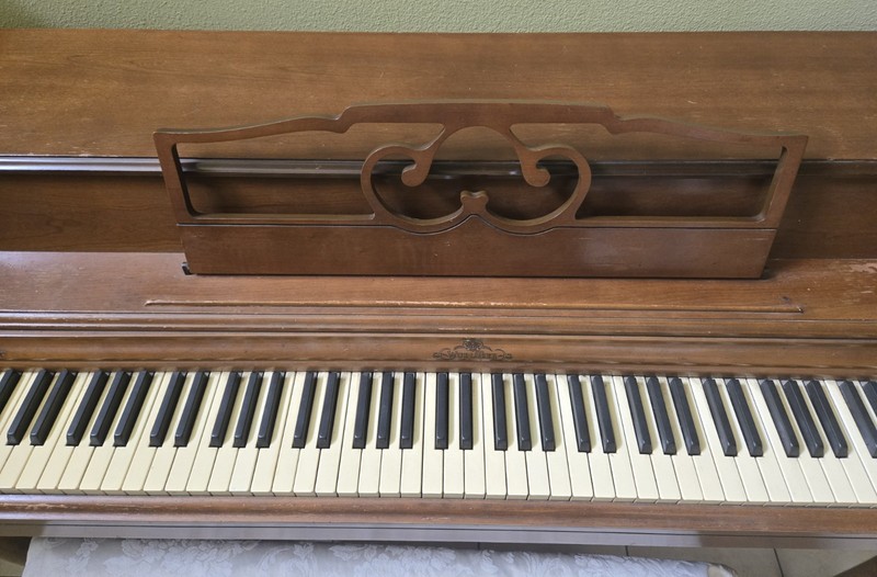 Piano With Bench