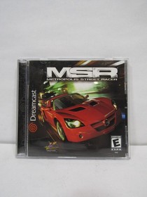 Sega Dreamcast MSR Metropolis Street Racer W/Manual