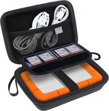 Hard Drive Carrying Case for LaCie Rugged Mini/Rugged Thunderbolt USB 3.0 2.0 US