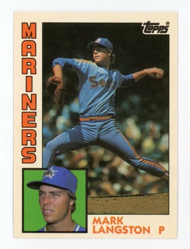 Mark Langston #70T 1984 Topps Traded card