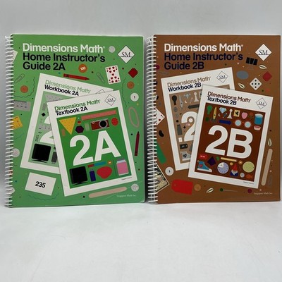 Dimensions Math Home Instructors Guide 2A and 2B - Singapore Math Homeschool