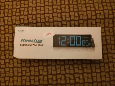REACHER 16.5'' -  Large Digital Wall Timer Clock with Countdown Timer + Auto Dim