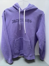 Nike Be Nice Sportswear Club Fleece Pullover Hoodie Purple Medium Sweatshirt