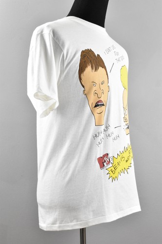 Rare 1993 Beavis & Butt-Head Vintage SofTee Tee Stanley DeSantis Large L MTV 90s - Picture 5 of 8