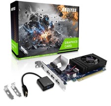 GT 740 4GB GDDR5 Low Profile GPU Graphics Card, 4X HDMI Ports for Quad Multi-Mon