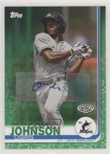 2019 Topps Pro Debut Green Auto 40/99 Osiris Johnson #166 Auto n1u