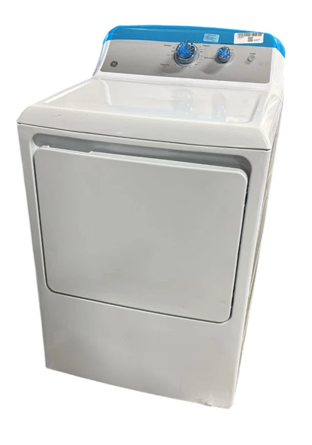 GE 7.2 cu ft Capacity Electric Dryer Up To 120 feet Venting Reversible Door - Image 2 of 4