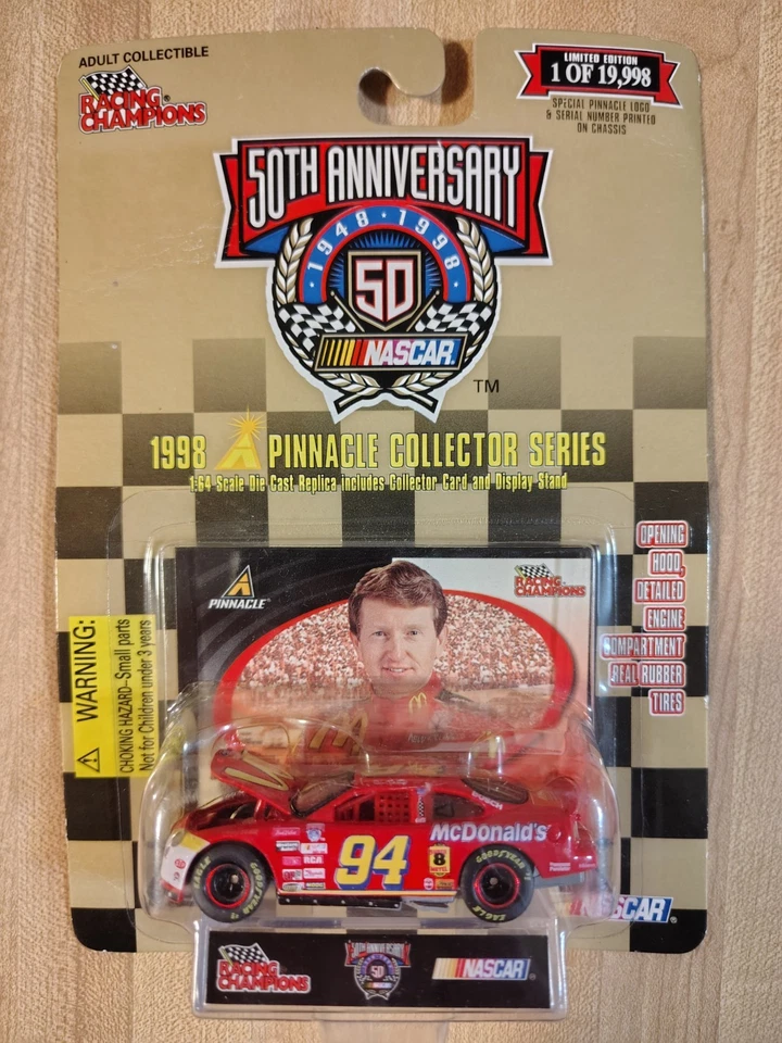 Bill Elliott 94 McDonalds Ford Taurus Lote (3) RacingChampions 1:64 Die-Cast Cars Foto 2 de 4