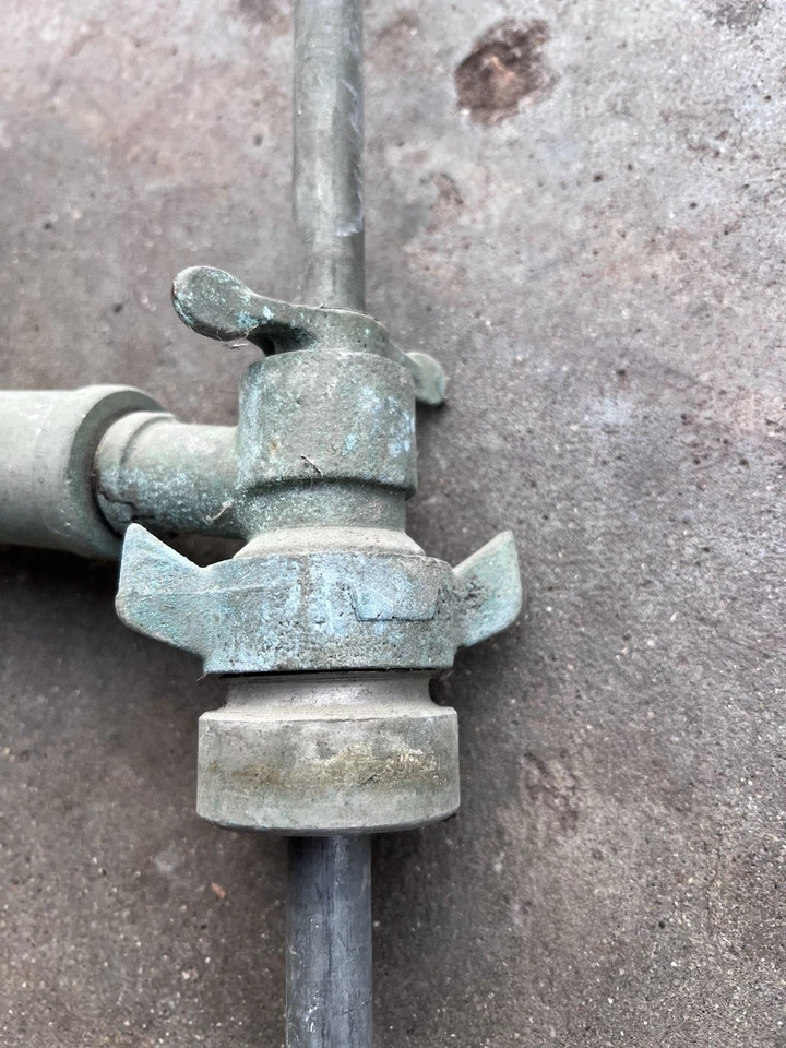 Antique Brass Beer Barrel Spigot Tap Large Keg Tap Parts Hedeman Bar Parts - Image 4 of 4