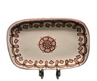 Vintage Ceramic Handcrafted Tray 14"x9.25"Makers Mark Vietri sul Mare,Italy NEW! — photo 3