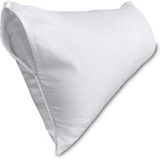 Body Pillow Cover, 100 Cotton Body Pillow Pillowcase-Premium White Pillow Case