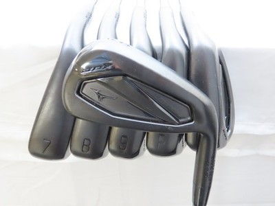 Used Mizuno JPX 925 hot metal Blackout Iron Set 6-PW,GW KBS Tour Lite Regular