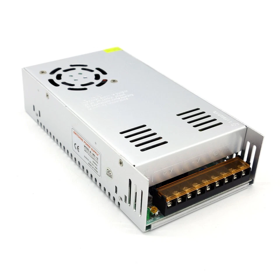 AC 100-240V to DC 12V 30A 360W Voltage Transformer Switch Power Supply Converter - Image 4 of 4
