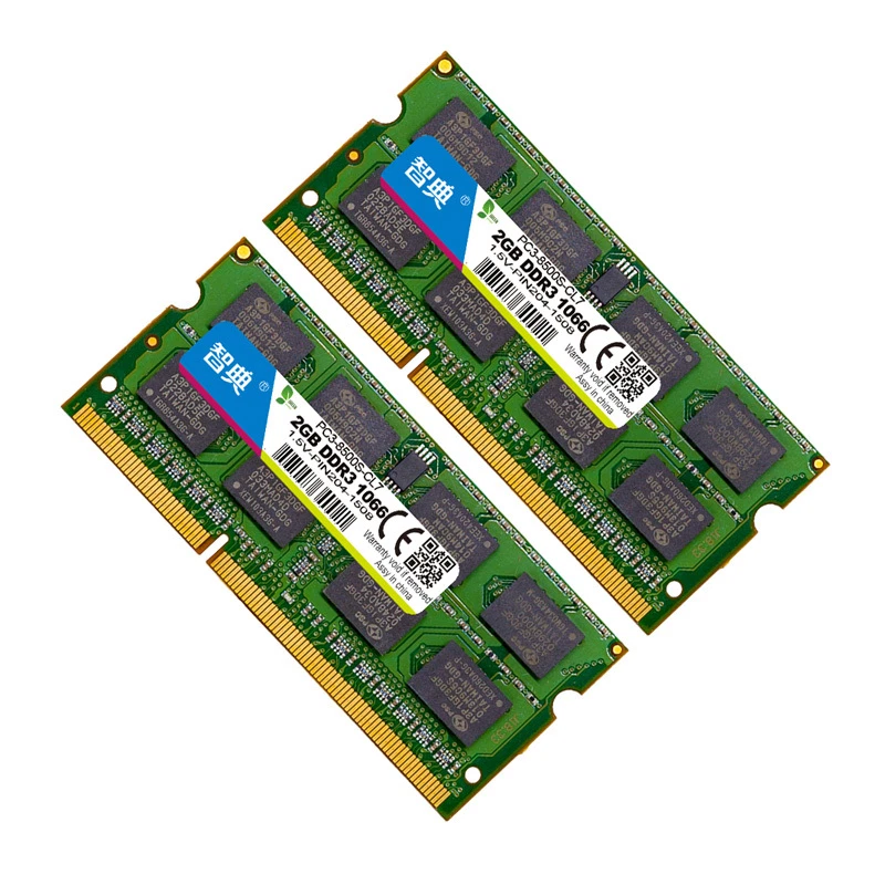 NEW 4GB Kit 2x2GB DDR3 1066 MHz PC3-8500 204Pin Sodimm Laptop Memory RAM DDR 3 - Image 2 of 3