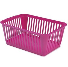 Set of 10 Plastic Handy Storage Basket School Office Kitchen Pharmacy Tidy Unit
