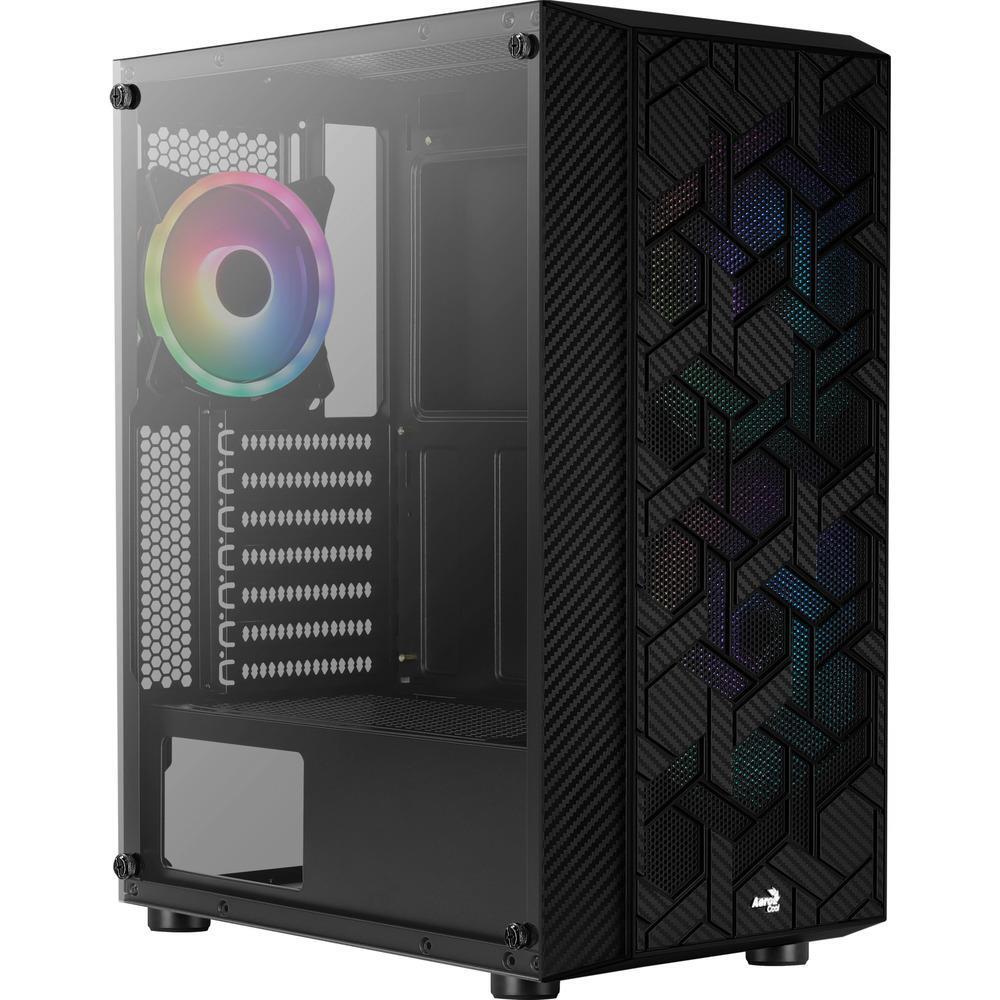 Корпус Aerocool Hive v1 ARGB ATX Mid Tower PC Gehuse из закаленного стекла Schwarz 10790₽