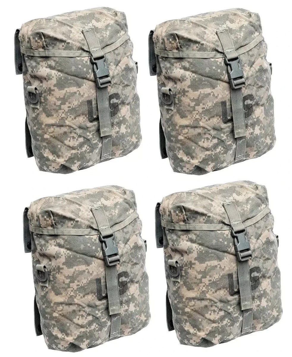Lot of USGI MOLLE II ACU MILITARY SURPLUS SUSTAINMENT POUCH