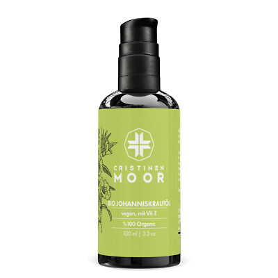 Bio Johanniskrautöl mit Vitamin E - zertifizierte Naturkosmetik und clean Beauty