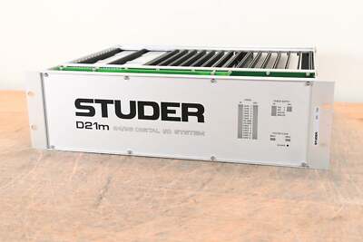 Studer D21m Modular I/O System with Madi HD Link Card CG01BZV