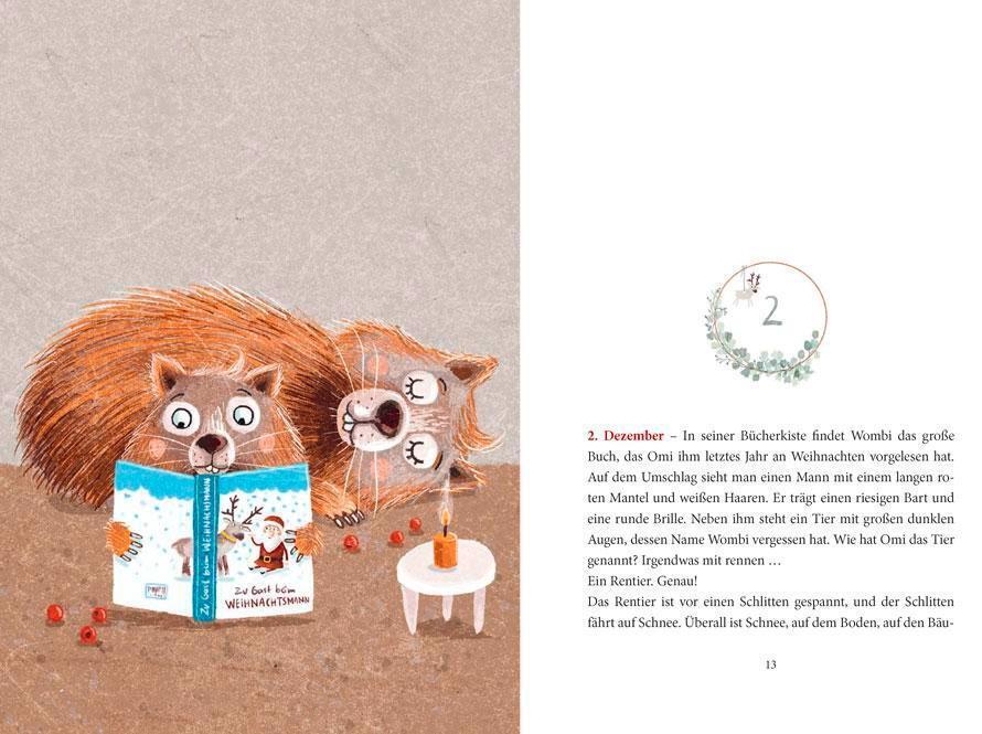 Thumbnail - Ein Wombat Schnee. Adventsgeschichte Zum Vorlesen In 24 Kapiteln |