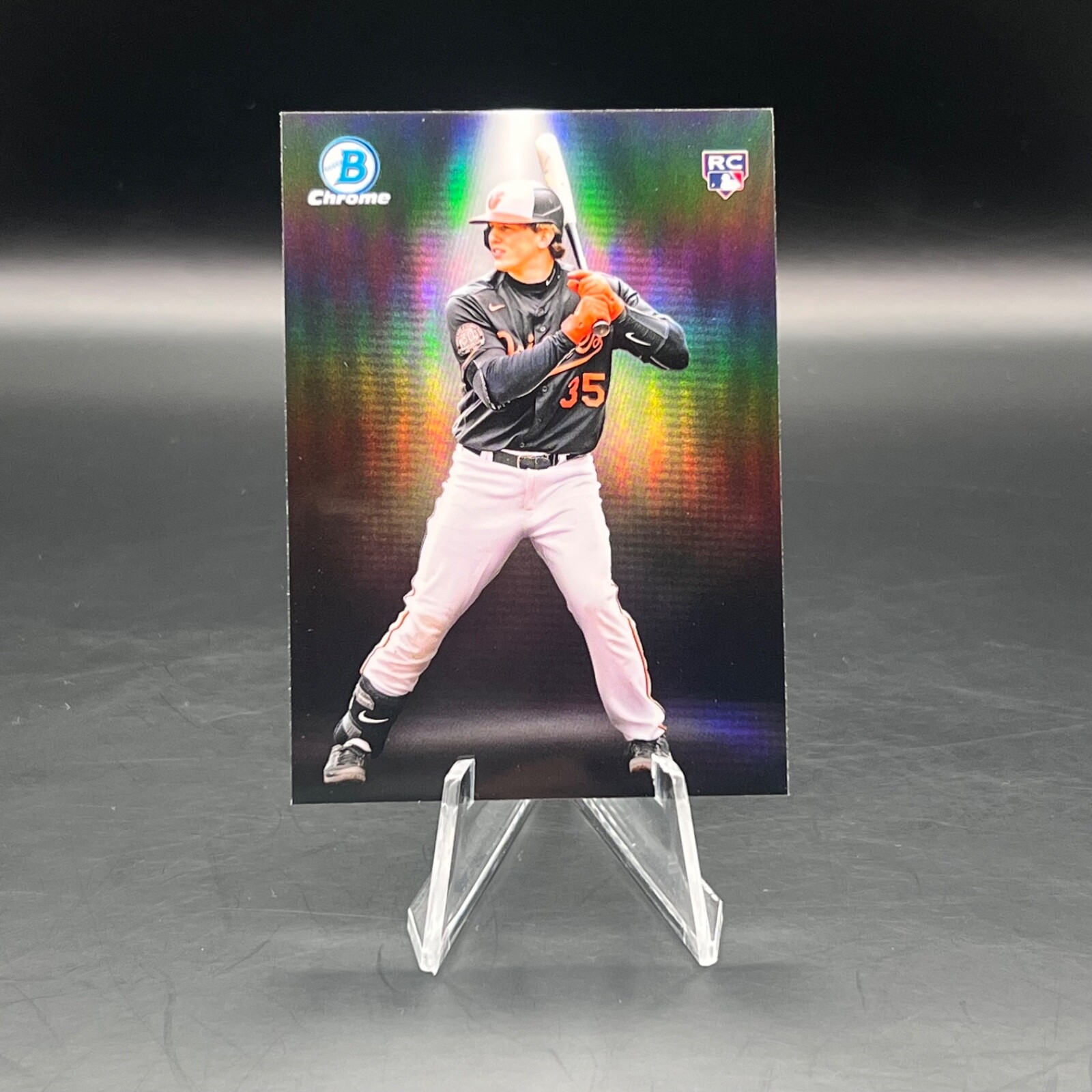 Adley Rutschman 2023 Bowman Chrome #BS-4 Bowman Spotlight Refractor