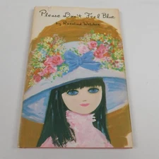 Please Don't Feel Blue Rosalind Welcher HCDJ 1967 Panda Prints INSCRIBED VG+