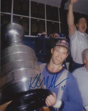 Montreal Canadiens Kirk Muller Signed Autographed 8x10 NHL Photo COA #3