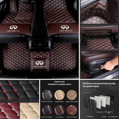 For Infinity G35 G25 G37 G20 Q50 QX50 QX60 M35 M37 M45 Car Floor Mats Liners - Picture 6 of 37
