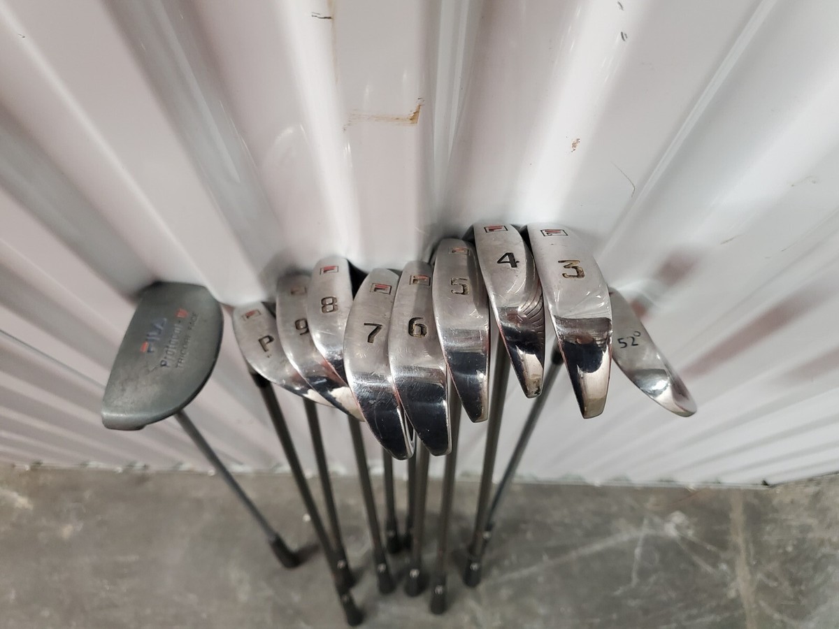 FILA POWER OVERSIZE 3-9P + 2 Extra RIGHT HAND IRONS STIFF SHAFT