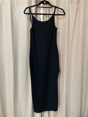 adika black lowback dress size sm with slit | eBay adika black lowback dress size sm with slit | eBay