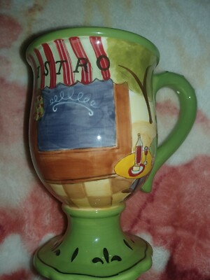 Jennifer Brinley Certified International Sidewalk Cafe Bistro Mug