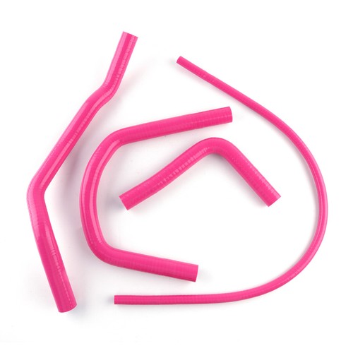 Yamaha Banshee 350 YFZ350 1987-2006 Reinforced Silicone Radiator Hose Kit Pink - Picture 4 of 9