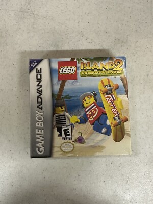 Lego Island 2 The Brickster s Revenge GBA Gameboy Advance Factory Sealed New  