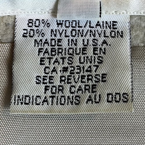 Vintage USA MADE Talbots Coat Womens 6 Wool Blend Beige Jacket Button Up Pockets - Picture 6 of 12