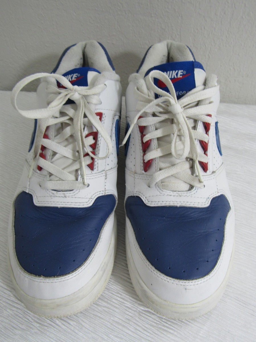2004 Nike Delta Force Low Size 11.5 Red Blue White 308908  display picture 1