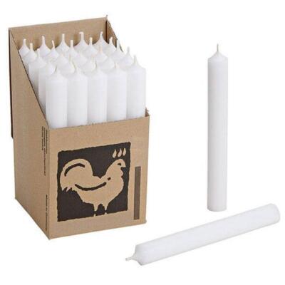 25 Stabkerzen Set 250 x 22 mm Kerzenfarm Kerzen Candle Set - verschiedene Farben