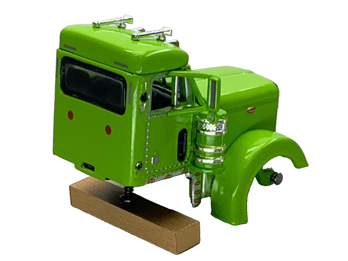 1/64 DCP PARTS LIME GREEN PETERBILT 379 DAY CAB W/ SHOW FENDERS | eBay