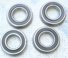 4x SKF 6209-2RS1-NR Roulement à billes 45X85(91.6)X19 mm lot de 4