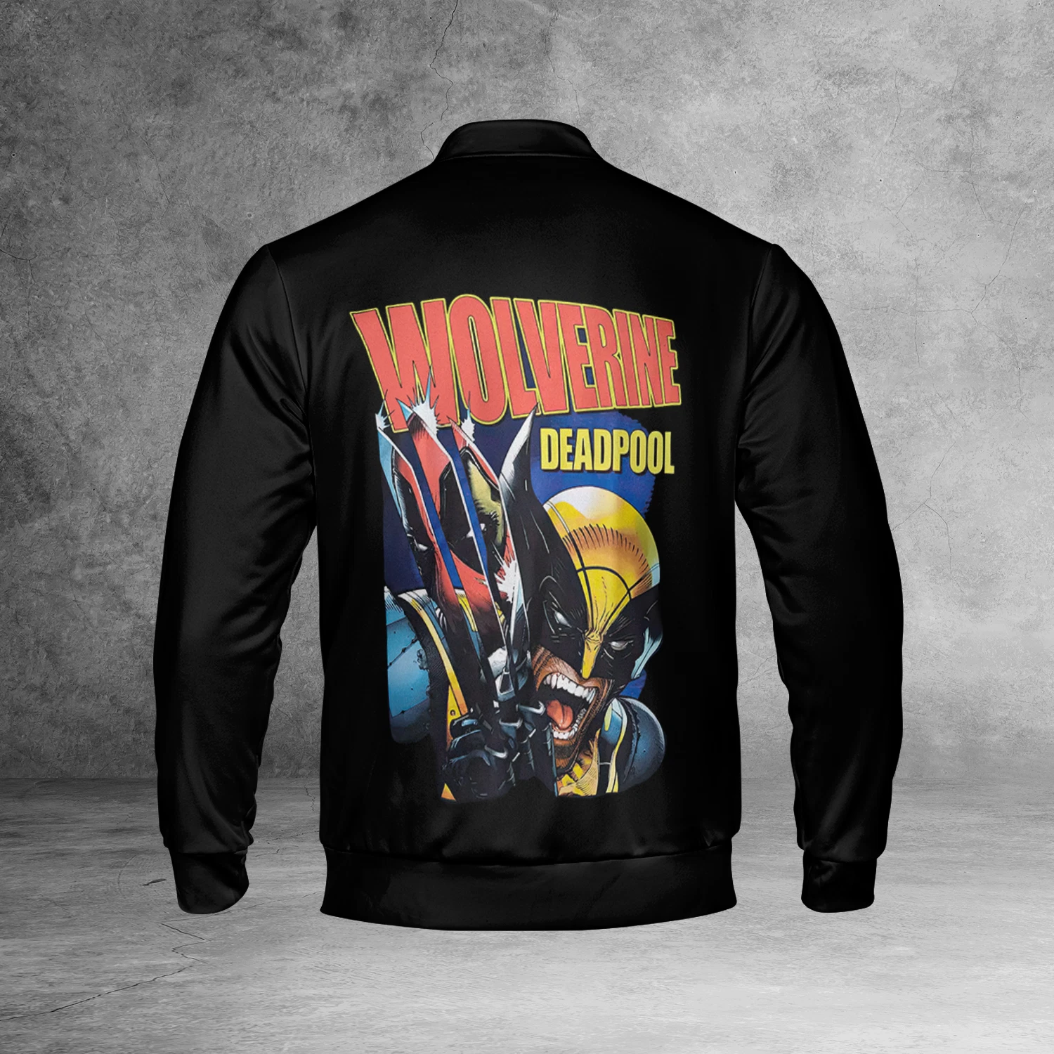 Wolverine And Deadpool Superheroes Movie X-men Fan Gift Jacket