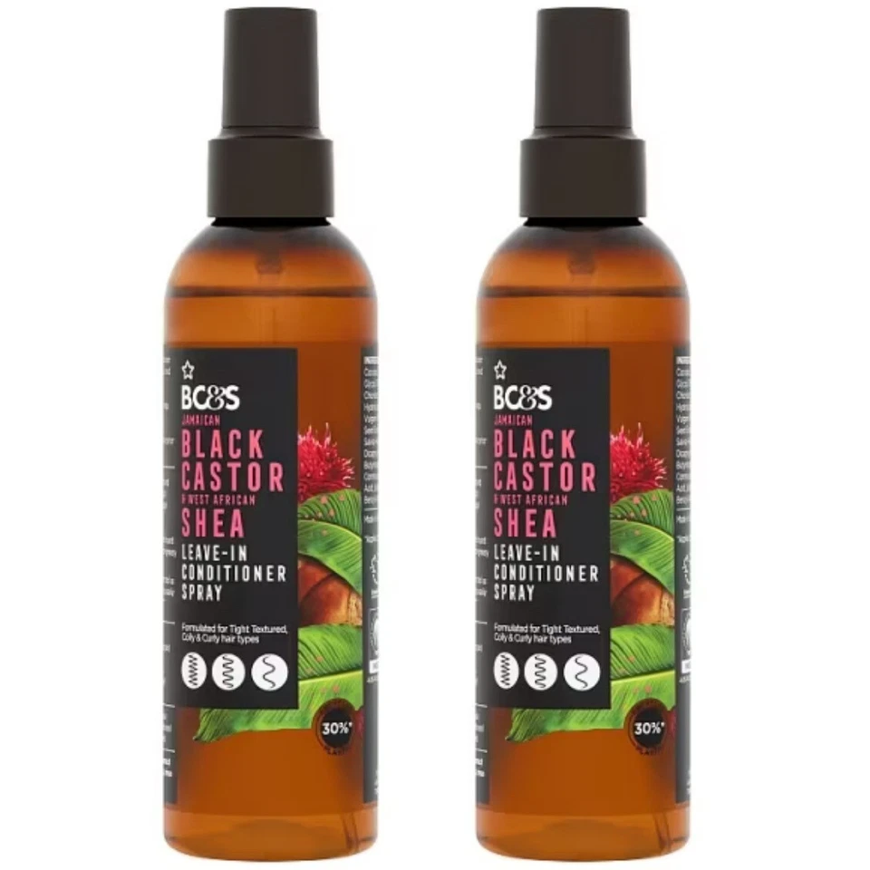 Jamaican Black Castor Oil With Shea Leave-In Conditioner Spray 2 x 200ml - Image 4 of 4