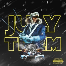 Han Solo ( Snowsuit ) Bust resin scale model kit unpainted 3d print