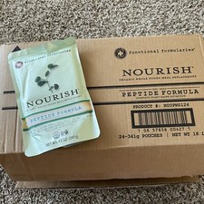 1 Case/24 Pouch Functional Formularies Nourish Peptide Tube Feeding Formula 2027